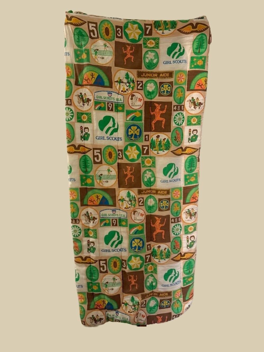 Vintage RARE Girl Scouts Sleeping Bag